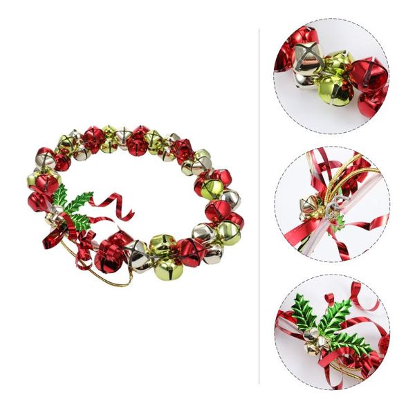 

1pc christmas bell wreath with decorative for window flowers & wreaths