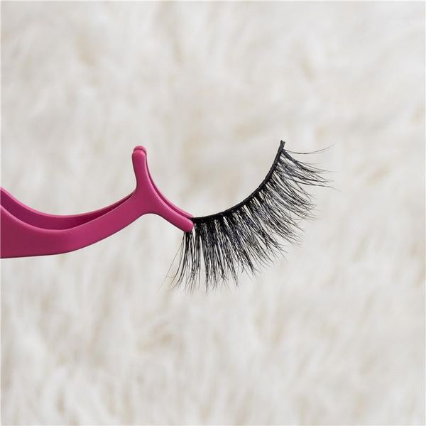 

natural long mink eyelash custom packaging false book individual lashes1