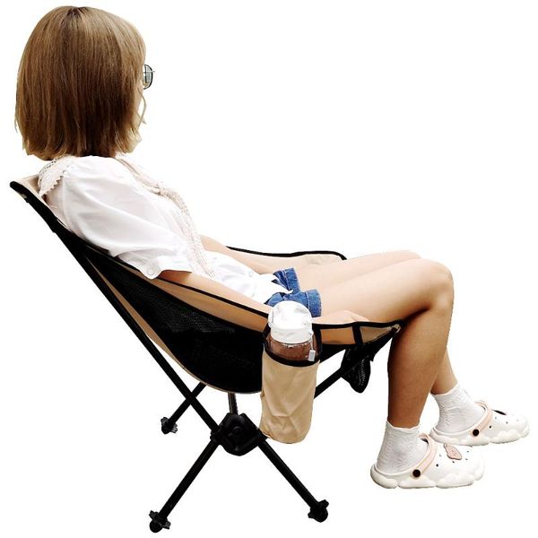 

camp furniture outdoor camping chair portable foding travel for beach, fishing, park, mountaineering, hunting