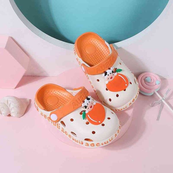 

baby hole shoes baby baotou boy girl xia lovely children's walking slippers