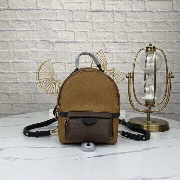 

mini palm women bags backpacks europe brand designers luxury n41612 damier cobal mens backpack springs school bag-e k0nw#