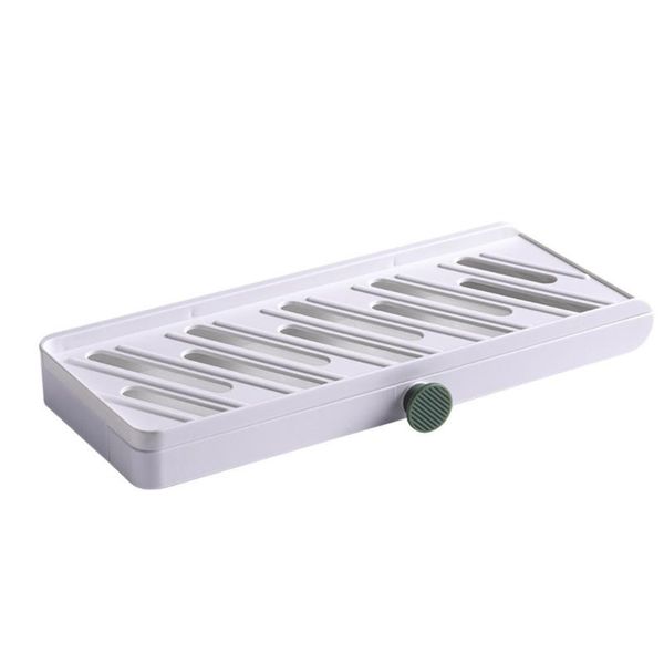 

soap dishes toilet mounted wall without box creative drain double holder punching bathroom plastic