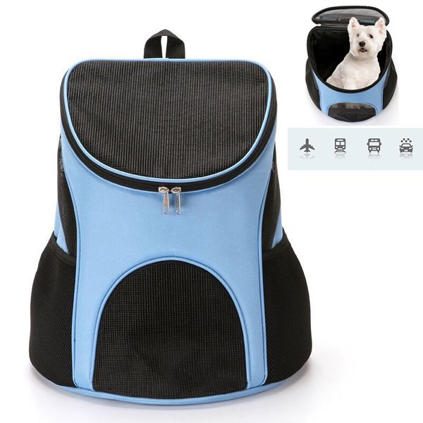 

Fodabe Pet Carrier Backpack Dog Cat Outdoor Trave Carrier Packbag Portabe Zipper Mesh Pet Backpack Pet Out Bag Cat Backpack