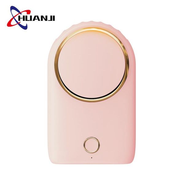 

electric fans huanji 2021 multifunctional 1800mah large capacity usb rechargeable small fan mini deskhandheld outdoor lanyard c93