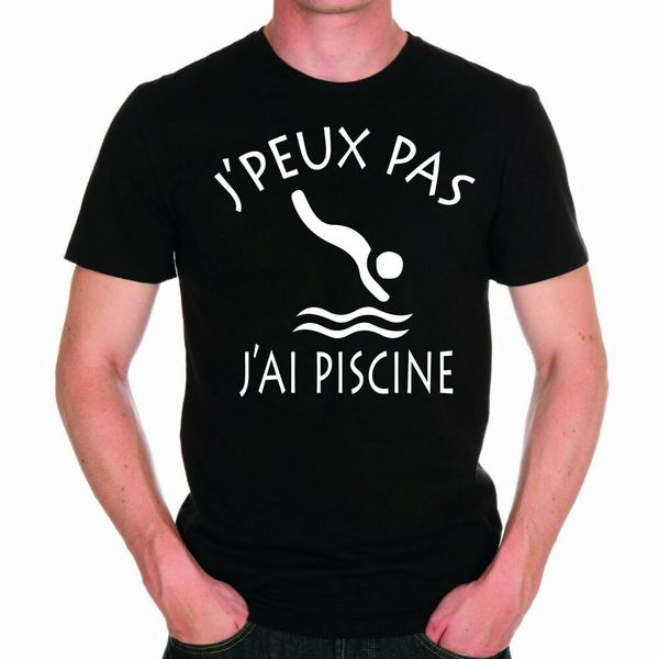 

mens t-shirt i cannot i pool, White;black