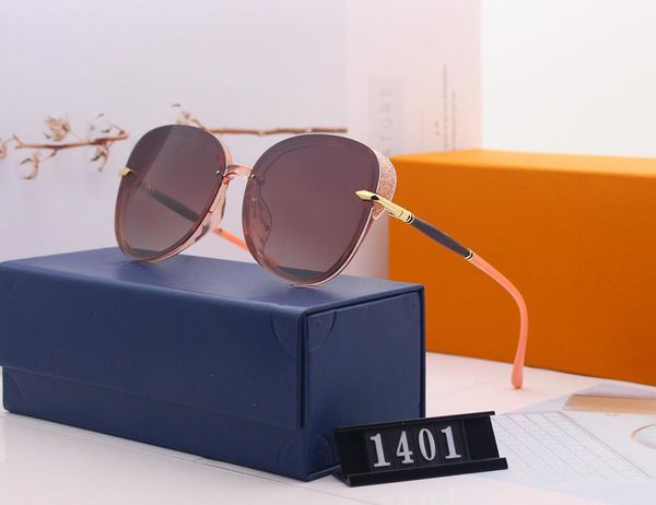 

luxury sunglasses brand designer 1401 sunglass men women eyeglasses outdoor shades pc frame fashion classic lady sun glasses mirrors for wom, White;black