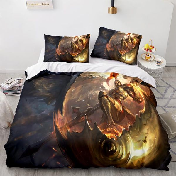 

bedding sets kayle league of heroe all heroes set single twin full  king size children's kid bedroom duvetcover