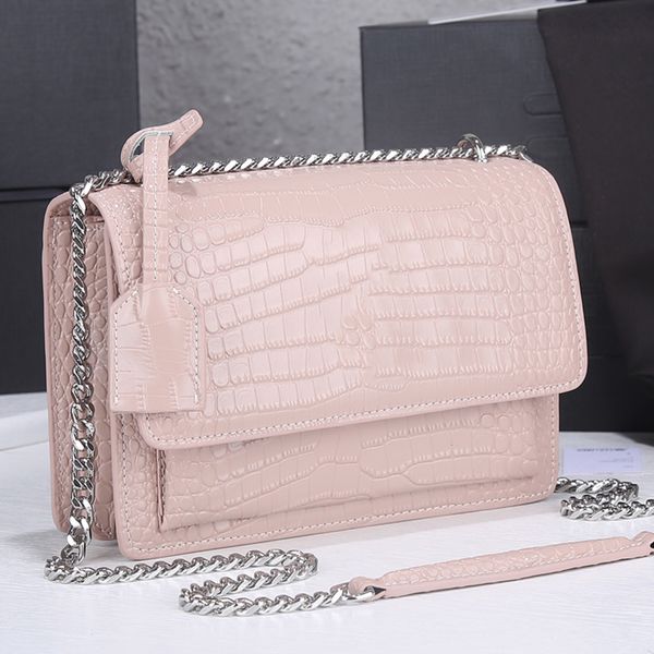 

classic women handbags brand luxury designers bags leather chain crossbody clutch 22cm wallet shoulder purse flap multi pochette ladies gift