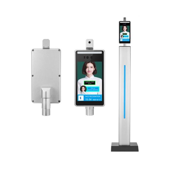 

temperature kiosk face recognition terminal with temp measurement system facial