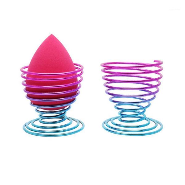 

pcs makeup sponge puff storage bracket metal egg tool cosmetic beauty accessories1