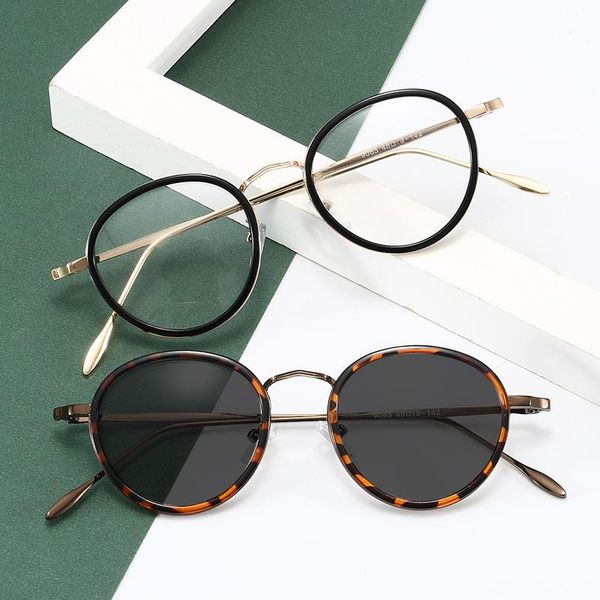 

sunglasses frames fashion myopia pochromic finished women eyeglasses frame prescription lens sun glasses eyewear nx, Silver