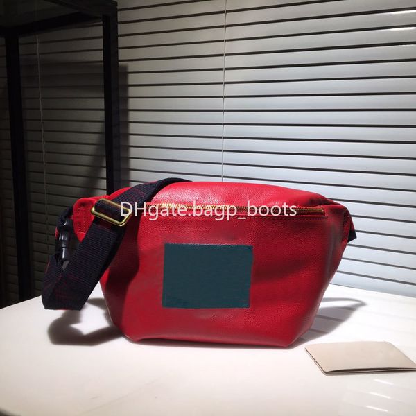 

men fashion print pocket casual leather shoulder bags designers waist bag luxurys women chest pack