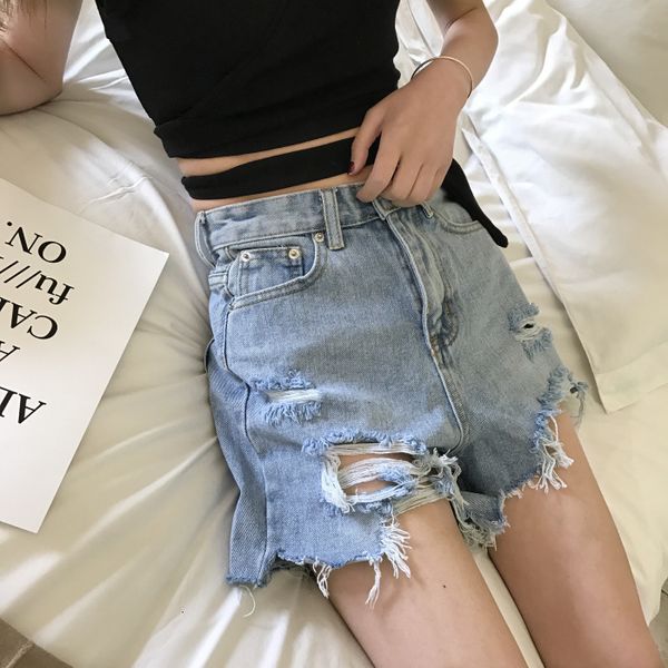 

shorts women's pants with asymmetrical waist and high hem in 2020, White;black