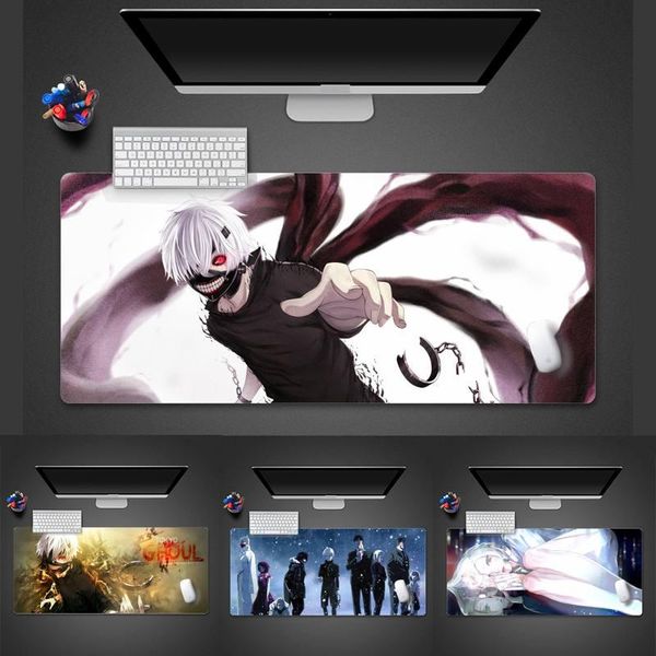 

mouse pads & wrist rests ghoul anime customized mousepads computer lapprotect game office work mat pad x xl non-slip cushion