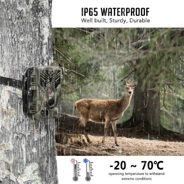 

outdoor hunting 16mp 1080p trail wildlife scouting camera with pir sensor infrared night vision cameras