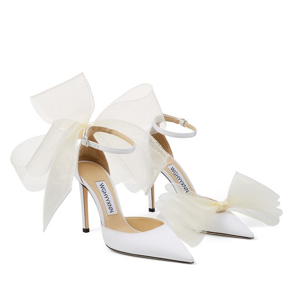 

spring-style leather ladies dress shoes with pointed toes, slim stiletto bow flower single shoe, heels  cm high, size: 34-42,white, Black
