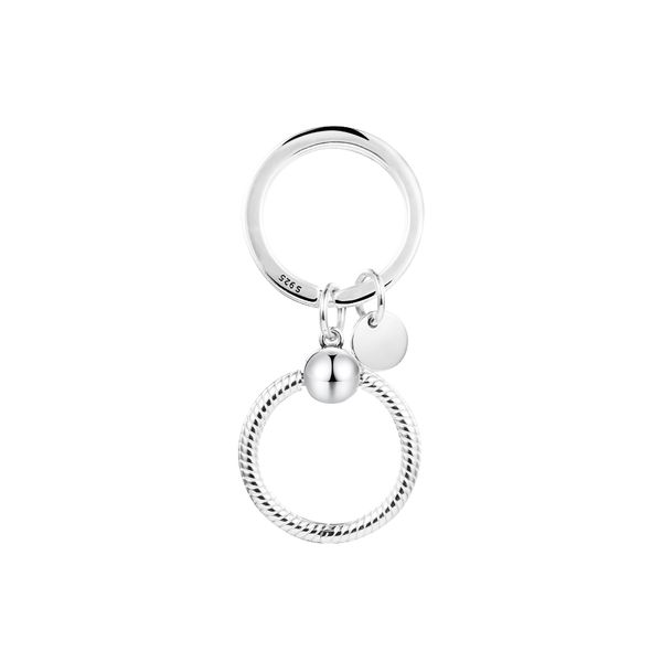 

moments charms key ring original 925 silver beads for jewelry making fits european bracelets and bangle woman diy charm, Black