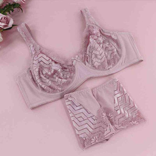 

nxy set parifairy super thin brassiere sofr pink women bra set unlined cotton underwear bras plus size lace lingerie 1127, Red;black