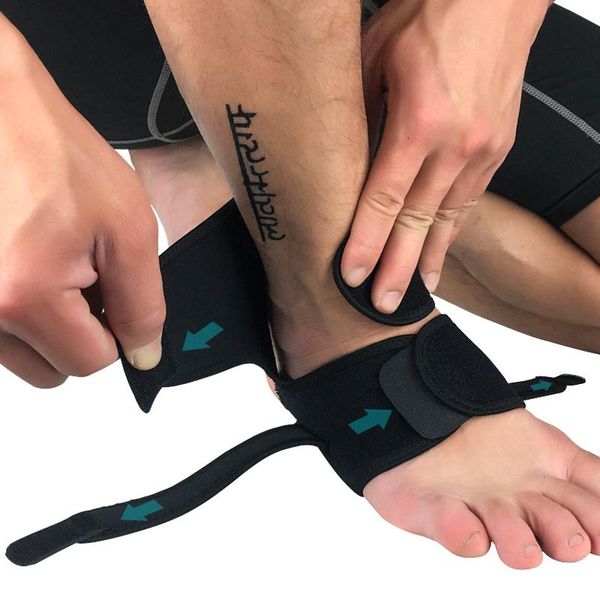 

breathable ankle brace support for basketball running sprain men women, Blue;black