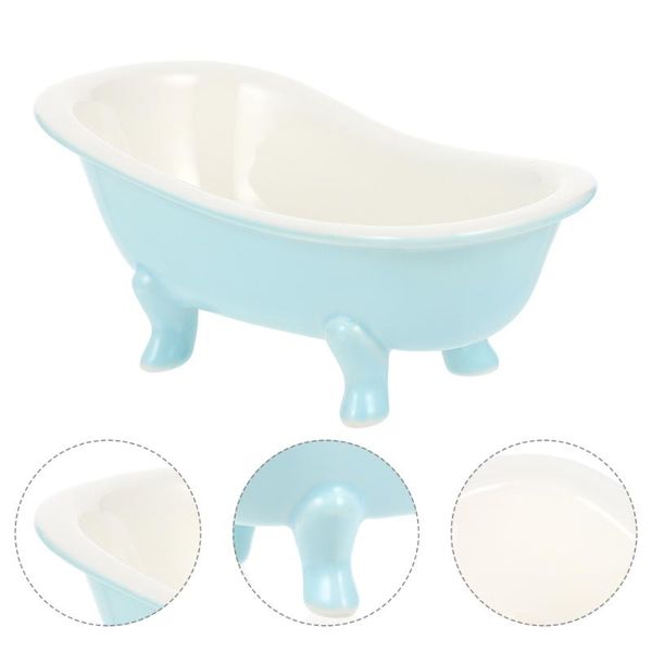 

creative bathtub shape dessert bowl ice cream ceramic storage bowls