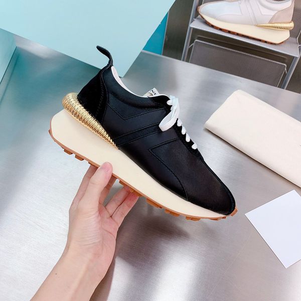 

designer women's shoes, luxury and comfortable casual brand lace-up fashion jogging sneakers, Red;white