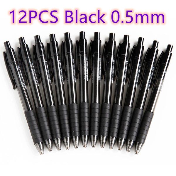 

gel pens 0.5mm black ink neutral pen office school student supplies press