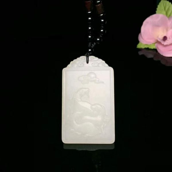 

lockets h53#exquisite hetian brand sanyang kaitai pendant, Silver
