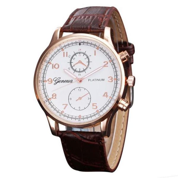 

wristwatches 2021 watch men fashion quartz watches simple design business clock relogio masculino, Slivery;brown