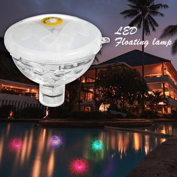 

pool & accessories floating underwater light rgb submersible led disco glow show swimming tub spa lamp bath