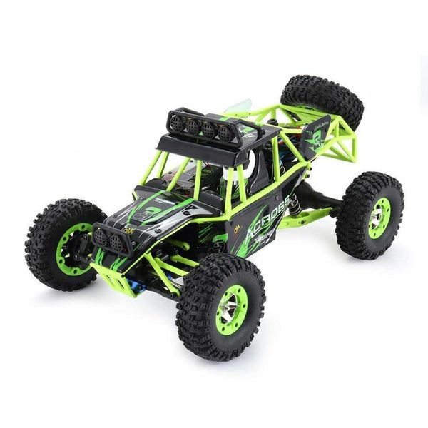 

wltoys 12427 2.4g 1:12 4wd crawler remote control rc car with led light two battery buggy vehicle with led light 201201