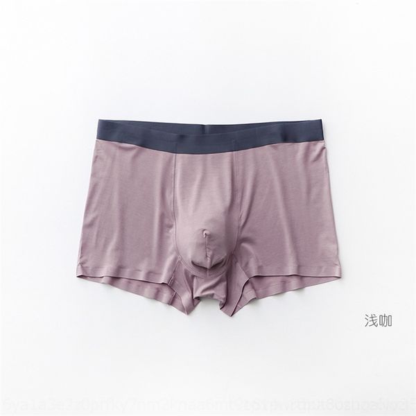 

6zwi 2021 woen's panties underwear men's trousers's large size underwear 200kg lanjing odal flat pants solid color bag ediu w, Black;pink