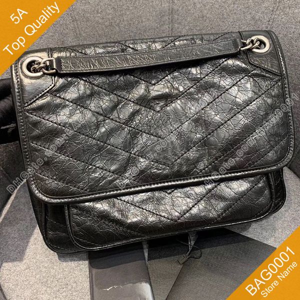 

message bags women fashion vintage casual clamshell type leather hasp soft flap packages cross body with box yab101 4001 bag0001 5a quality