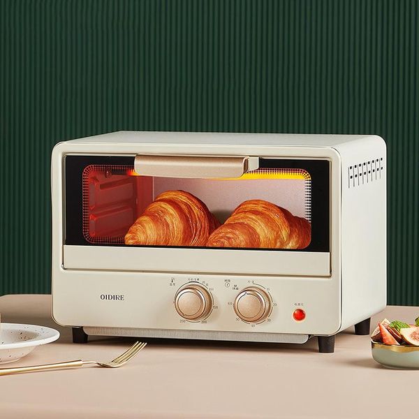 

electric ovens 12l oven household multifunctional mini horizontal 2 layer kitchen cooking bread automatical 750w