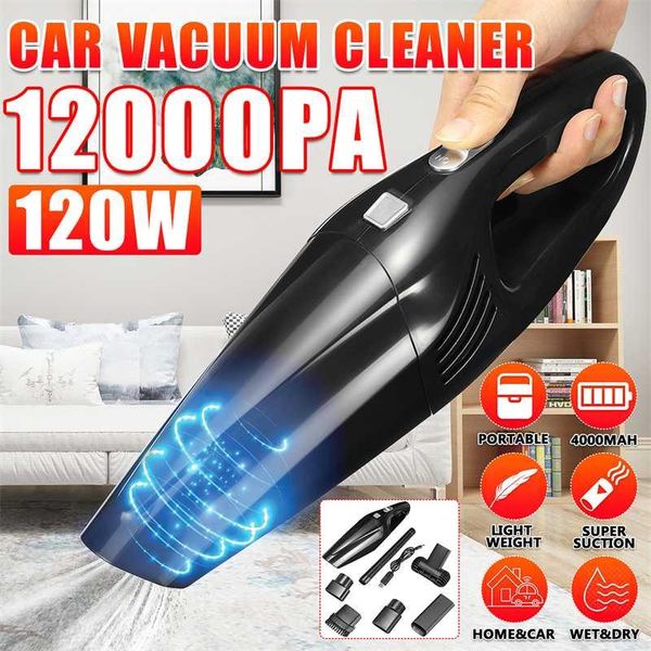 

vacuum cleaner 12000pa 120w wireless car for machine cordless portable handheld deskhome appliance