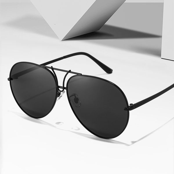 

ouming classic fashion big frame toad glasses personality trend decorative men's and women's polarized sunglasses 7057