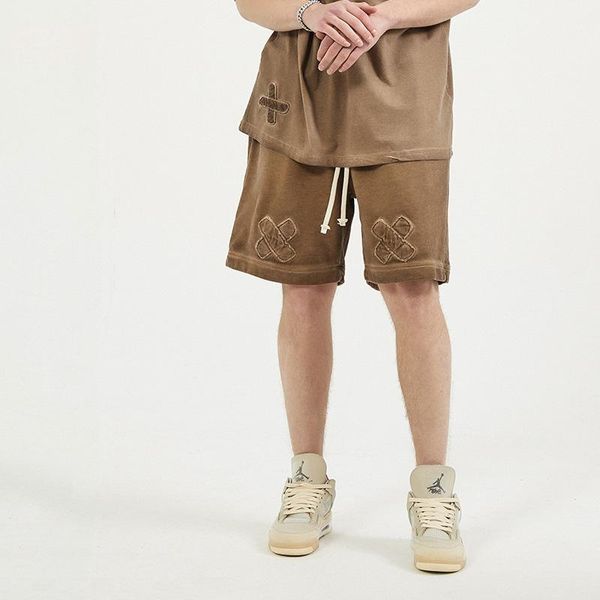 

men's shorts summer clothing casual pants, White;black