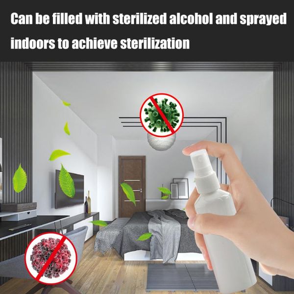 

storage bottles & jars 2pcs disinfection liquid spray bottle pot portable mini refillable container empty cosmetic containers 50ml/100ml