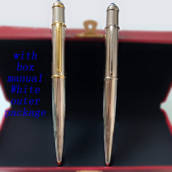 

yamalang luxury pens classic metal ballpoint pen limited edition ballpoint-pen metals ballpoint-stylo with red box and exquisite manual, Blue;orange