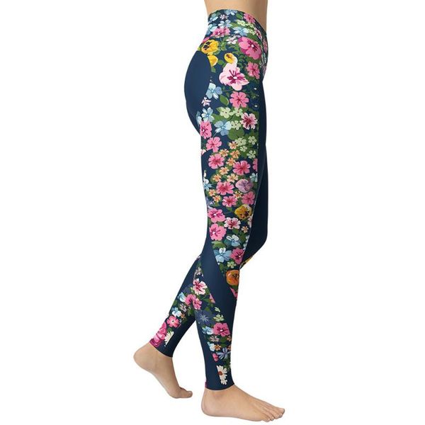 

yoga outfit gossina women pants heart shaped casual clothes gym sportswear high waist legging floret jogging suits for girl