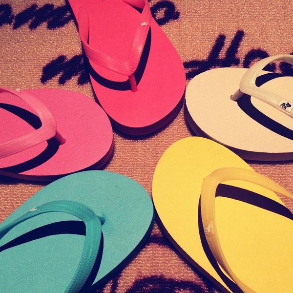

summer slippers couple shoes fashion casual flip flops women men with single color flat beach sandals, Black