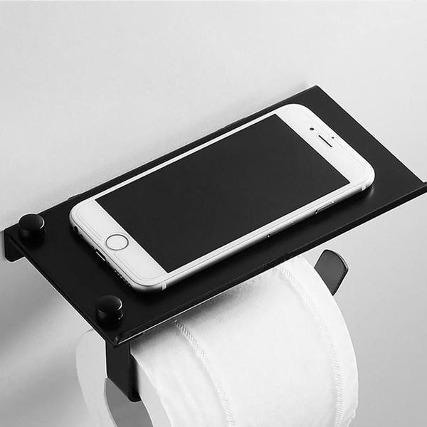 

toilet paper holders punch-holder can put cell phone plants mobile debris rack platform bathroom storage