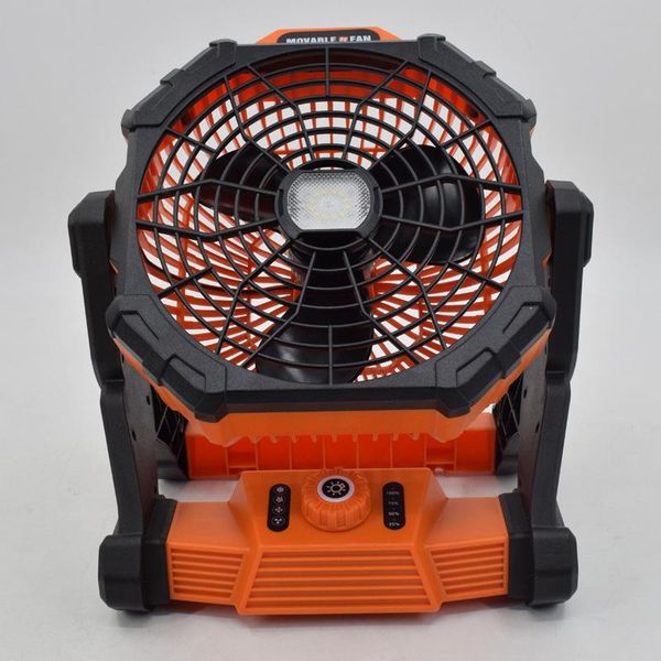 

electric fans outdoor led fan lamp floor portable camping tent wind power