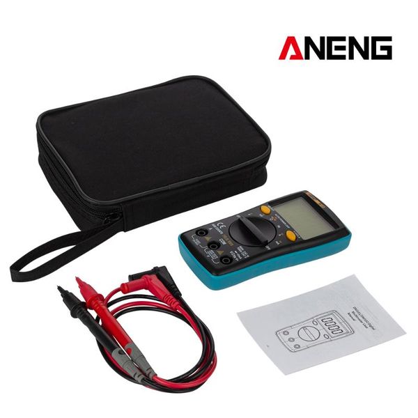 

multimeters aneng m10 true rms wave output lcd digital multimeter 6000 counts backlight ac dc