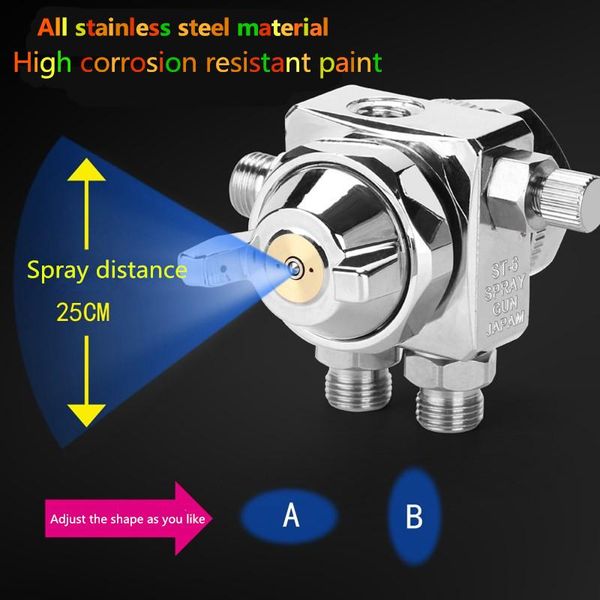 

professional spray guns japan lumina st-6 st-6r mini automatic stainless steel gun suitable for highly corrosive coating painting,fan and ro