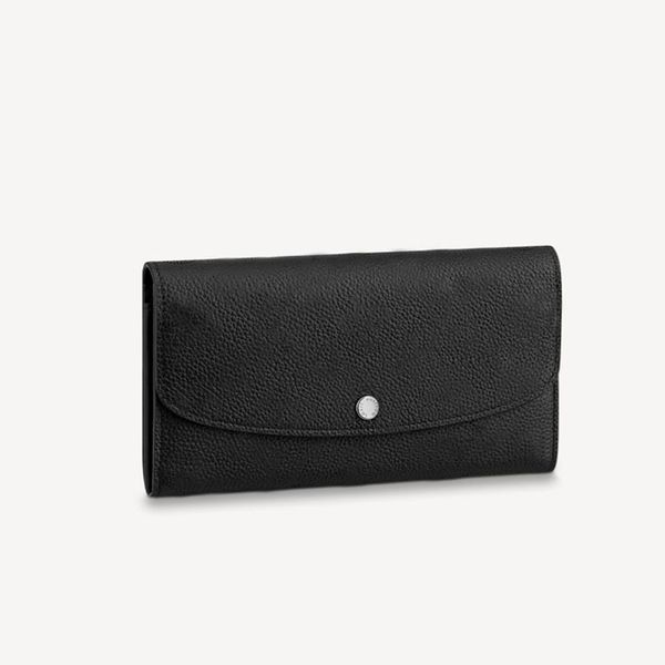 

luxury designer ladies long wallet iris leather outdoor coin purse fashion clutch bag credit card wallet with box, Red;black