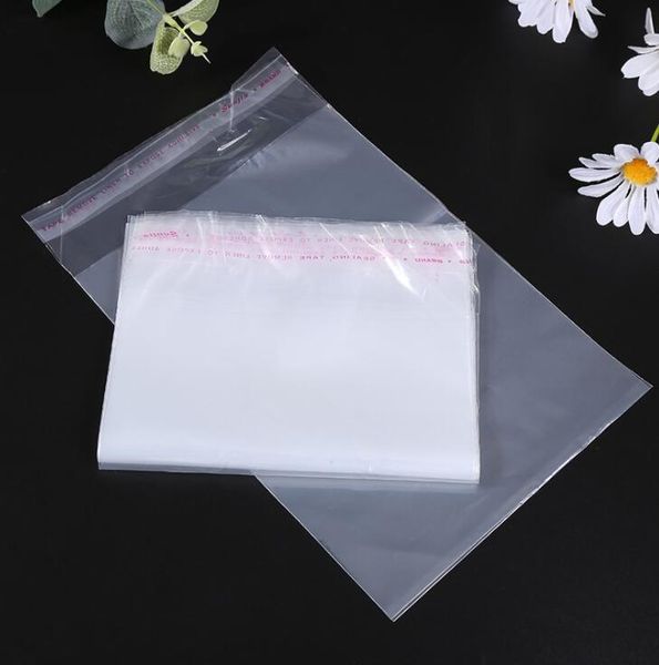 

gift wrap transparent self-adhesive small cello self sealing 100pcs/lot clear resealable bopp/poly bags opp bag packing