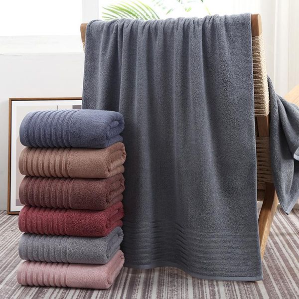 

towel large 70x140cm drying bamboo fiber + cotton super water absorption 500g soft comfortable bath for gym/swim