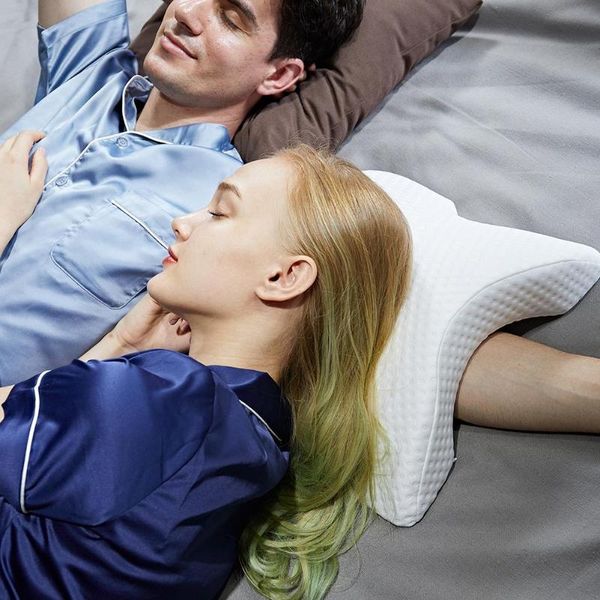

pillow design memory foam couple sleep slow rebound pressure anti-hand paralysis nap