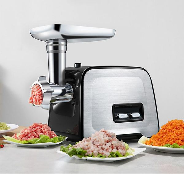 

meat grinders household inching mincer sausage filling machine multi-functional stainless steel 220v