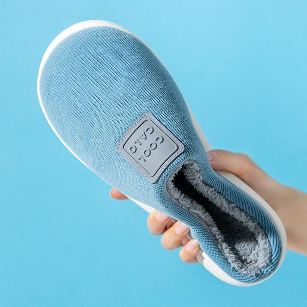 

slippers women platform high elastic sponge soft comfy home for womens indoor non-slip mute floor plush 2021, Black